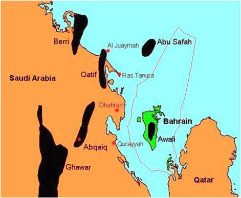 Ù€Ù€Ù€ Ø®Ø±ÙŠØ·Ø© 1:  ØµÙˆØ±Ø© ØªØ¸Ù‡Ø± Ø§Ù…ØªØ¯Ø§Ø¯ Ø§Ù„Ø­Ù‚Ù„ Ø§Ù„Ù†ÙØ·ÙŠÙ‘ Ø§Ù„Ù…ÙƒØªØ´Ù