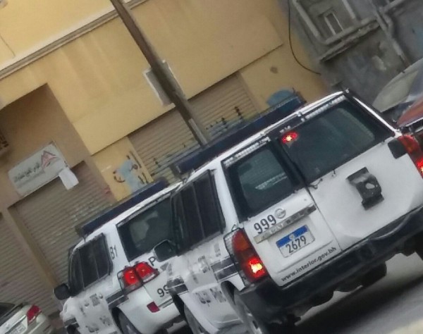 Police Vehicles in Buri amid Protest against Formula 1 Events (April 16, 2017)